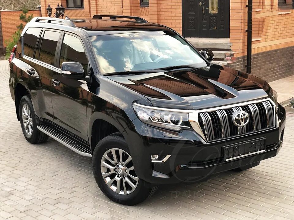 Прадо новый кузов фото цена Toyota Land Cruiser Prado LC5 (black) арендовать в Белгороде - ТК "le-Cortege"