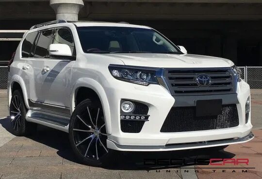 Прадо тюнинг фото Обвес Elford ''Bumper type'' на Toyota Land Cruiser Prado 150 ('2018-н.в.) в Мос