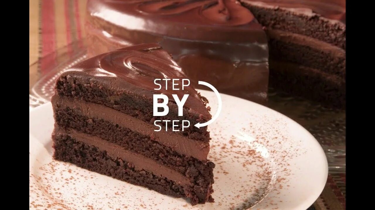 Прага торт пошагово фото Chocolate Cake Recipe, Recipe for Chocolate Cake, Simple Chocolate Cake From Scr