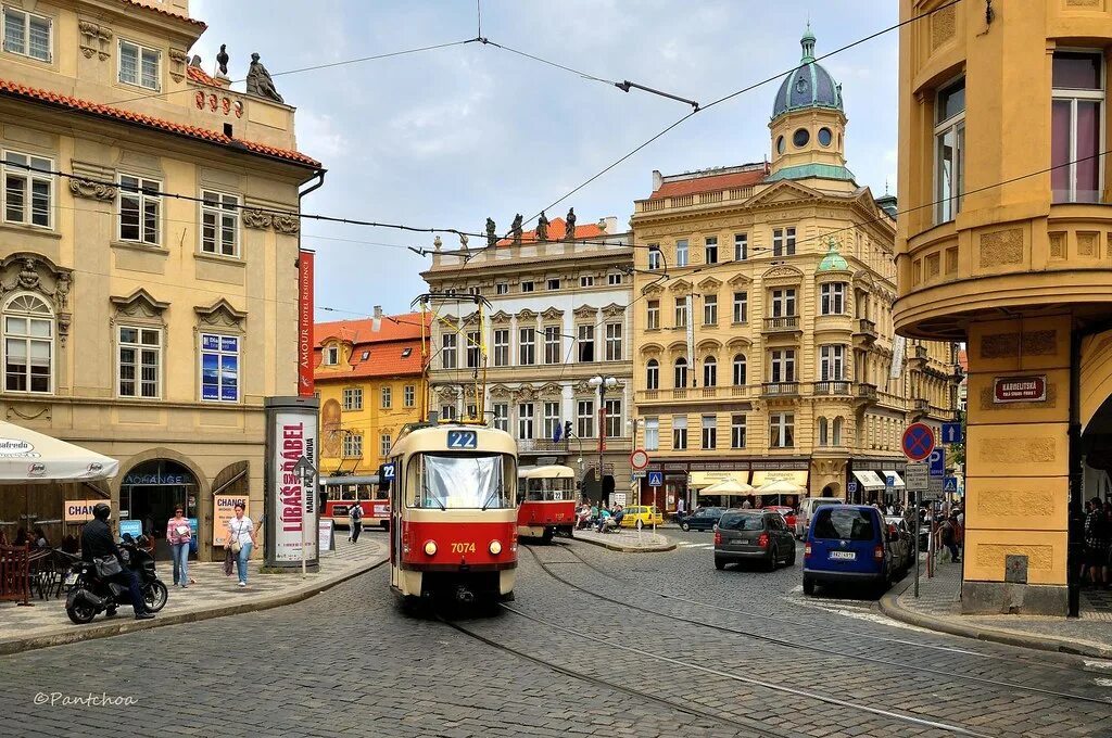 Прага ул горького 2г фото Prague : Karmelistská street - Malá Strana Malá Strana is . Flickr