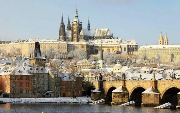 Прага зимой фото Pin by Александр Завалко on Прага Wonders of the world, Prague winter, Prague ca