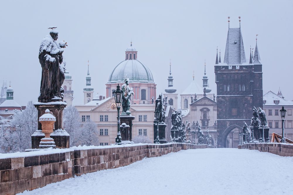 Прага зимой фото Winter in Prague: The Most Magical Season TravelGeekery Prague winter, Prague ch