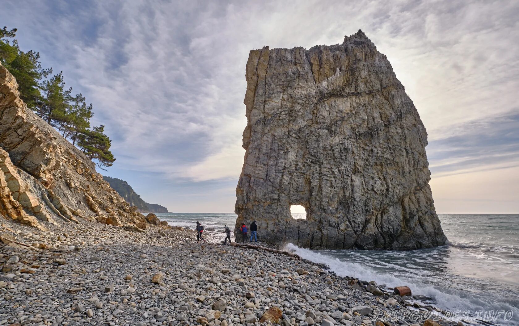 Прасковеевка краснодарский край фото Фото № 3: Скала Парус с обратной стороны в Прасковеевка Форум "Путеводитель на р