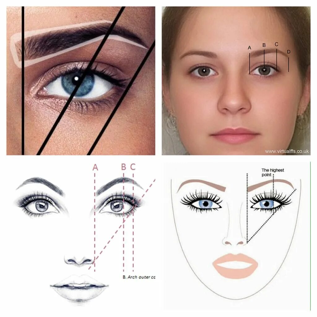 Правильная форма бровей как сделать фото Eyebrows - which technic works? Eyebrow makeup tutorial, Pinterest makeup, Eye m