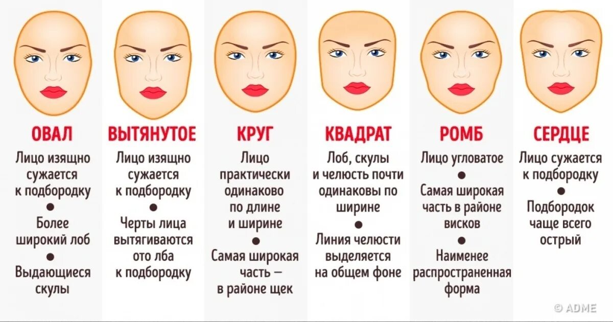 Правильная форма лица фото Какой должна быть форма бровей для овального лица: советы визажистов