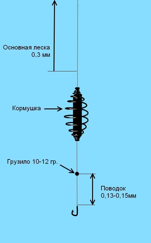 Правильная оснастка на карася с кормушкой клёво-тут: Ловля карася на Осиповичском водохранилище