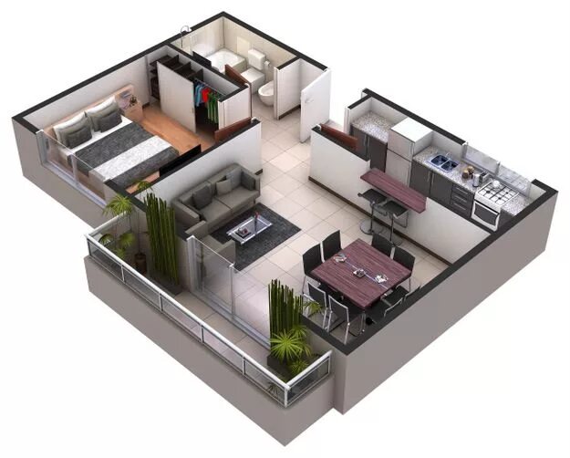 Правильная планировка квартиры Plano de departamento Small house plans, Home design plans, House plans