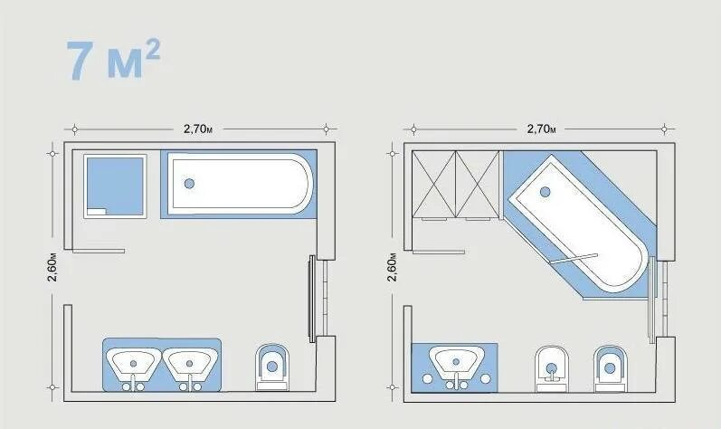 Правильная планировка ванной комнаты Стандартные размеры ванной комнаты: объективно нужная площадь