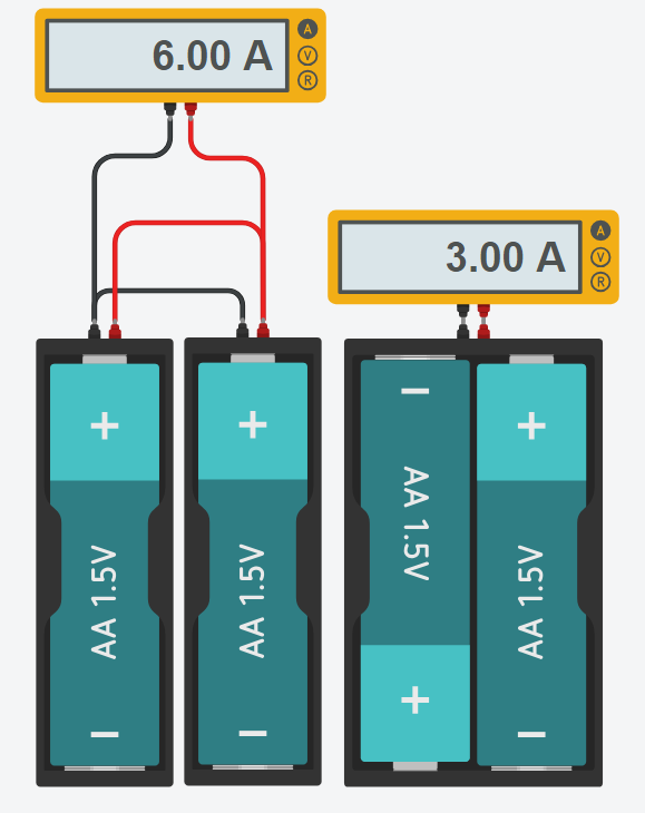 Правильное подключение акб Vertreter Implementieren Inkonsistent 3 aa batteries in series voltage Dornig Re