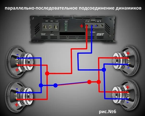 Правильное подключение динамиков к усилителю ВКонтакте