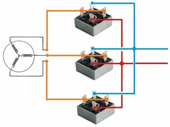 Правильное подключение диодного моста Что такое диодный мост + схема подключения, для чего нужен и как работает