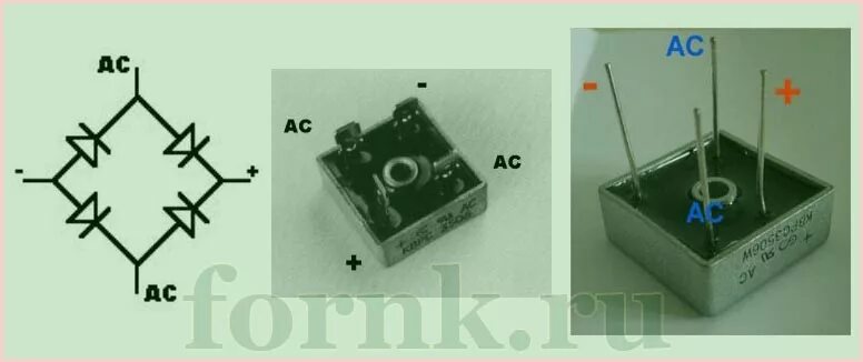 Правильное подключение диодного моста Проверка диодного моста мультиметром Уголок радиолюбителя