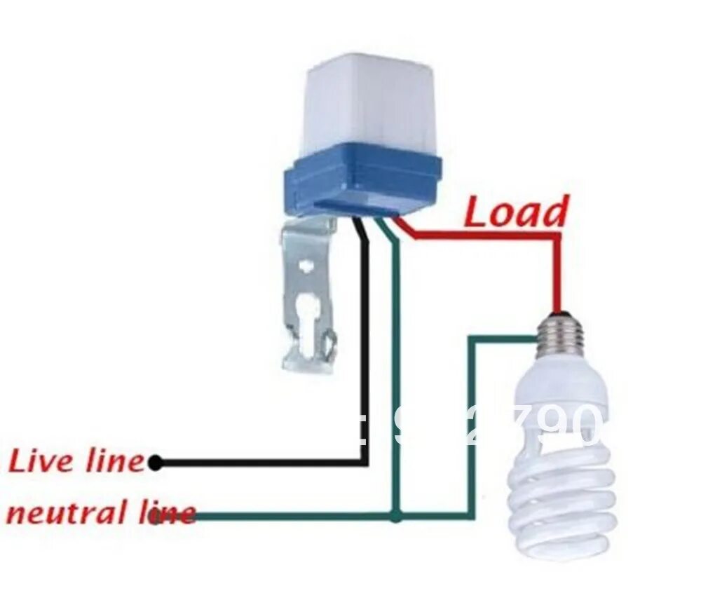Правильное подключение фотореле Датчик света как подключить фото - DelaDom.ru