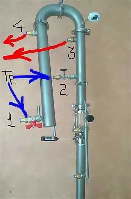 Правильное подключение колонны Подключение колонны с дефлегматором к воде - Basanova.ru