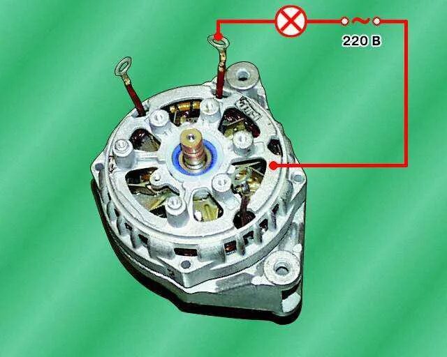 Правильное подключение обмотки возбуждения генератора змз 406 Ремонт ГАЗ 3110 (Волга) : Проверка, осмотр и дефектовка деталей генератора