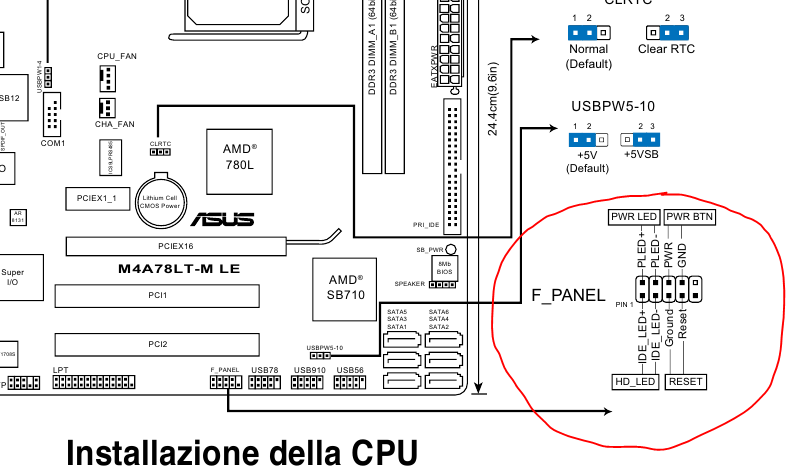 How2Connect FRONT PANEL CONNRCTOR TO THE MOTHERBOARD Компьютерная инженерия, Ком