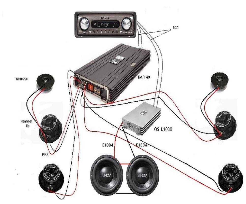 Правильное подключение рупоров Для чего нужны пищалки автозвук - фото