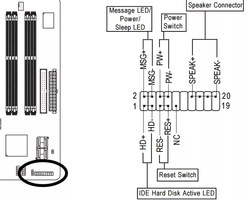Правильное подключение системника к материнке Ответы Mail.ru: подключение передней панели к материнской плате
