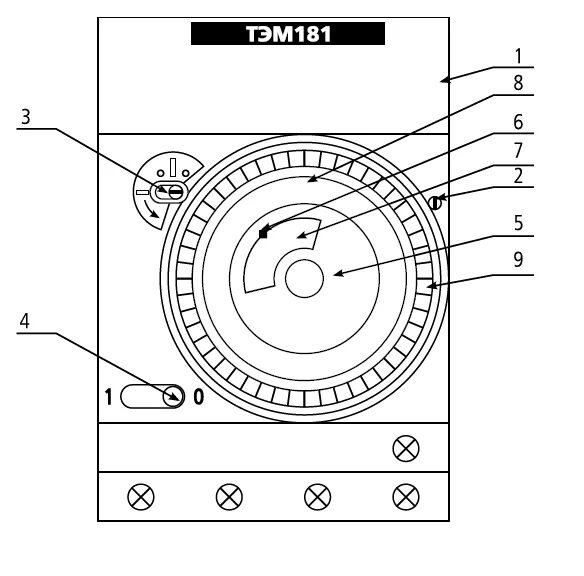 Правильное подключение таймера тэм181 ТЭМ-181 суточные таймер vserele.ru