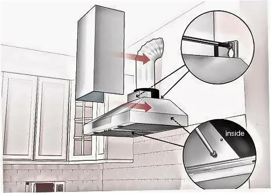 Правильное подключение вытяжки Как правильно подключить вытяжку - подробная инструкция