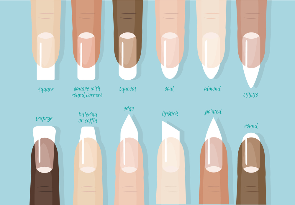 Правильные формы ногтей фото The 8 Best Nail Shapes for Your Hands (2019 Guide & Top Products) Acrylic nail s