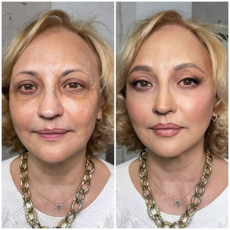 Правильный макияж 40 лет 50+ makeup возрастной макияж в 2023 г Макияж, Возрастной, Прически