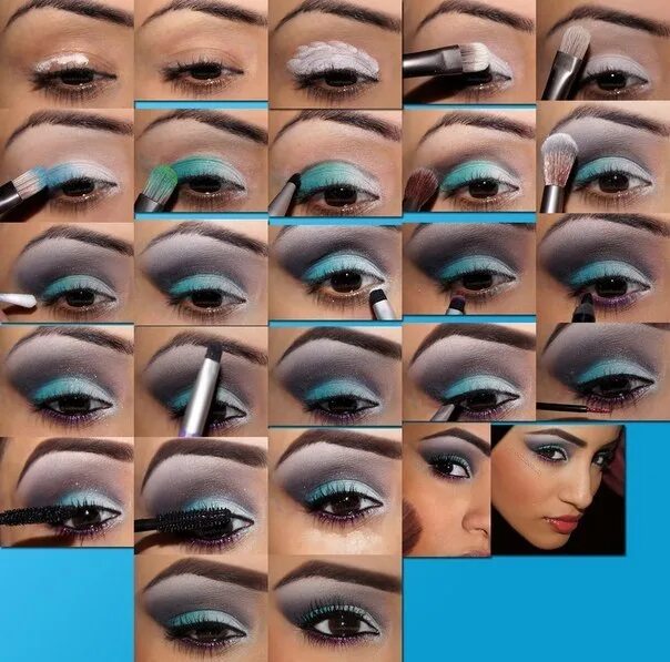 Правильный макияж глаз фото Уроки макияжа... - 3 фотографии ВКонтакте