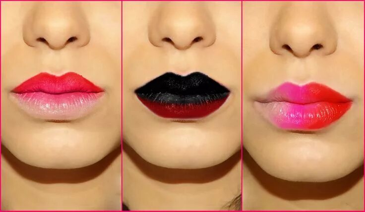 Правильный макияж губ Pucker up with these ombre lips! Ombre lips, Makeup tips, Lip makeup