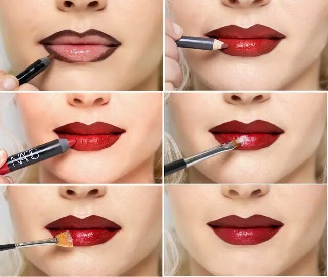 Правильный макияж губ I Tried Marilyn Monroe's Crazy Lip-Contouring Trick Lip makeup, Lip contouring, 