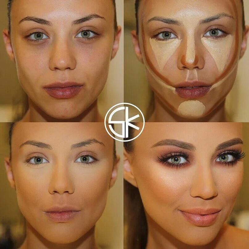 Pin by July TG on InstaMakeup Highlighter makeup, How to do makeup, Contour make