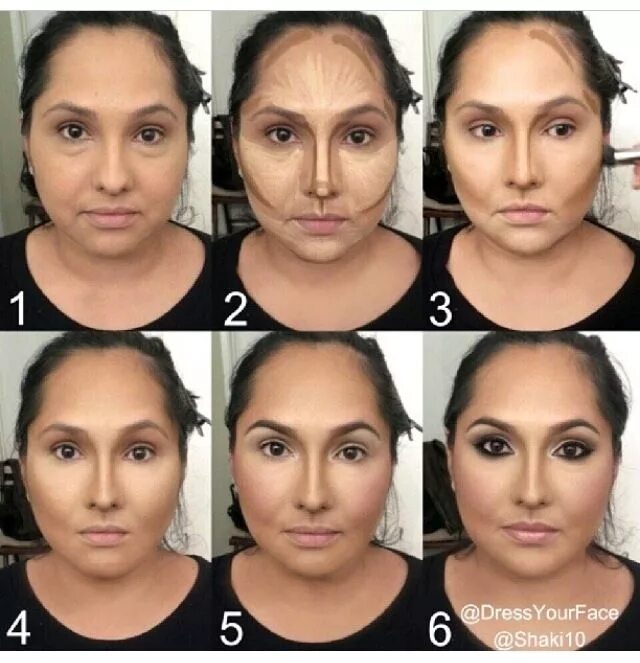 Правильный макияж пошагово лица после 50 Makeup. Highlight/Contour. Details on products used and how to achieve this look