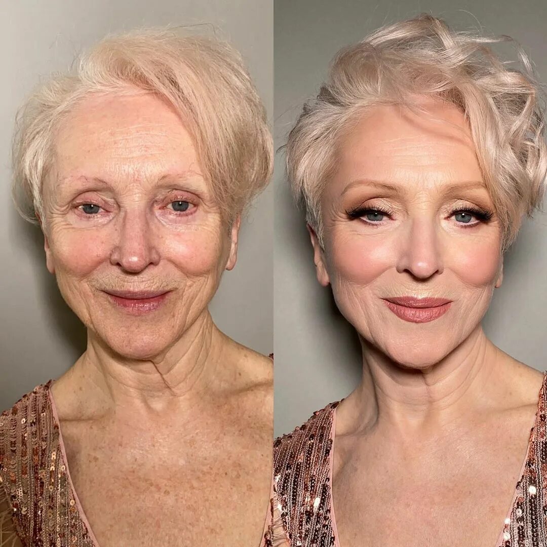 Правильный макияж после 50 лет Pin on Makeup Looks