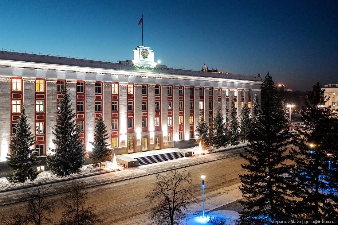 Правительство алтайского края фото Зимний Барнаул" в блоге "Города и сёла России" - Сделано у нас