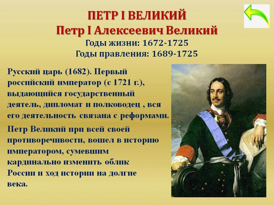 Правление петра 1 фото Презентация к уроку русского языка в 6 классе " Правописание не с именами прилаг