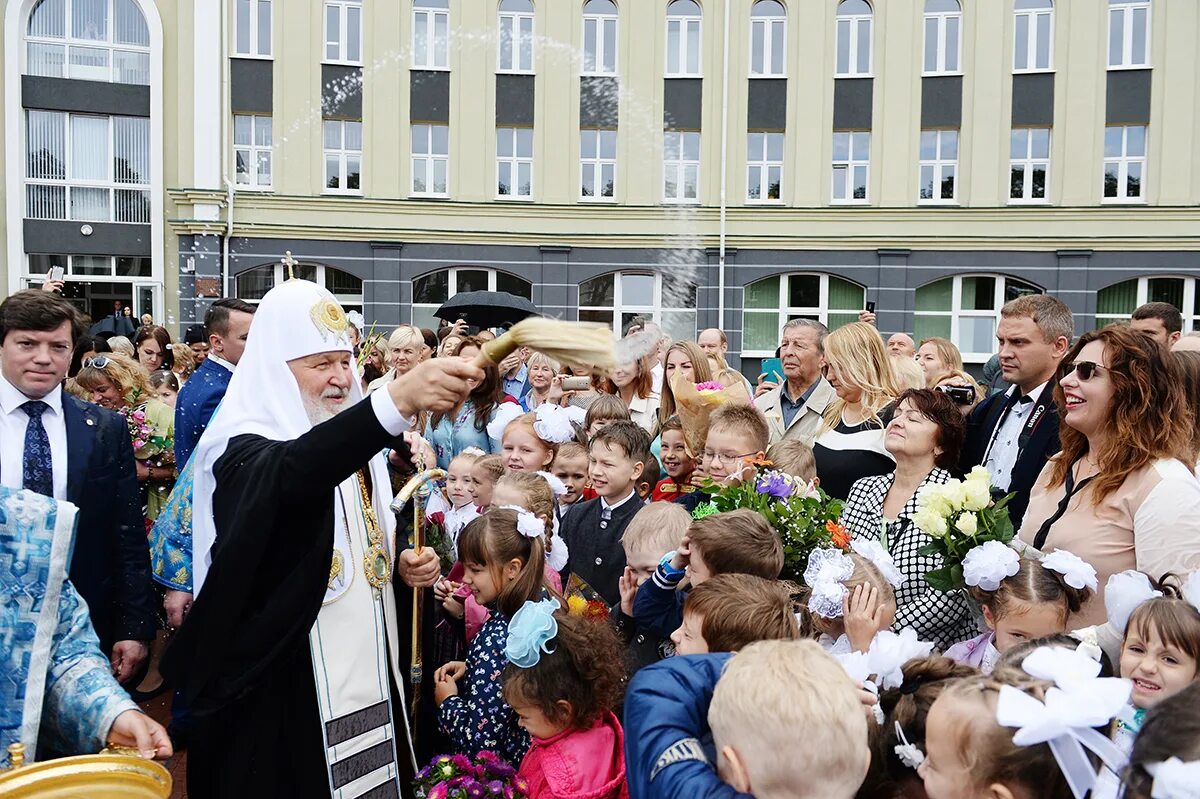 Православная гимназия ул дарвина 13 33 фото Патриарший визит в Калининградскую епархию. Освящение нового корпуса Православно