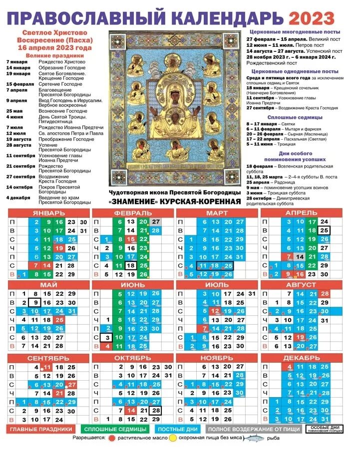 Православные праздники россии календарь Церковные праздники в 2023 православие