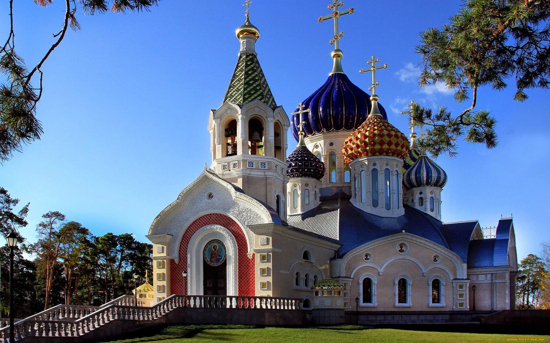 Православный храм фото картинки Обои Города - Православные церкви, монастыри, обои для рабочего стола, фотографи