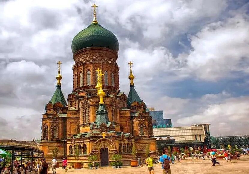 Православный храм в харбине фото Парад Победы над Японией в Харбине, 1945 год - ЯПлакалъ