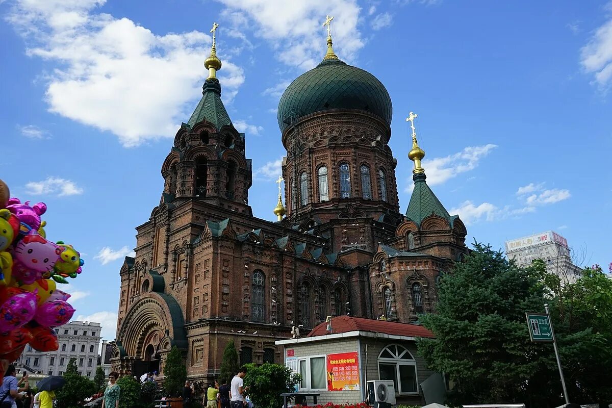 Православный храм в харбине фото File:Harbin Sophia Cathedral 2017 summer.jpg - Wikipedia