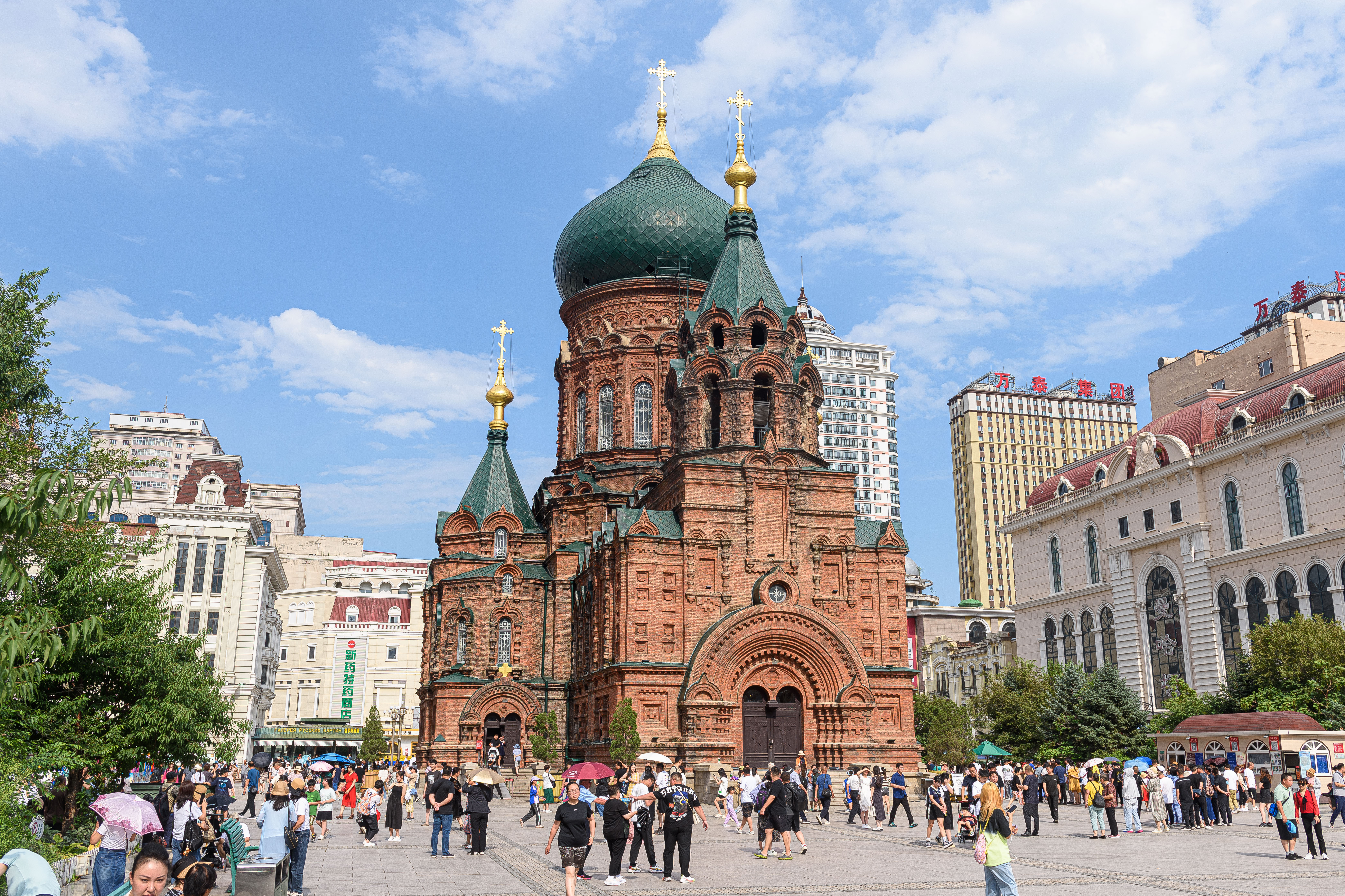 Православный храм в харбине фото Файл:West facade of St. Sophia Cathedral, Harbin (20230721150450).jpg - Википеди