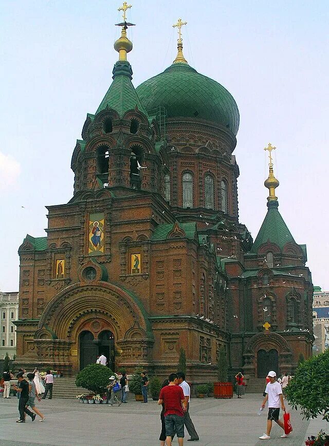 Православный храм в харбине фото Православие в Китае - Википедия