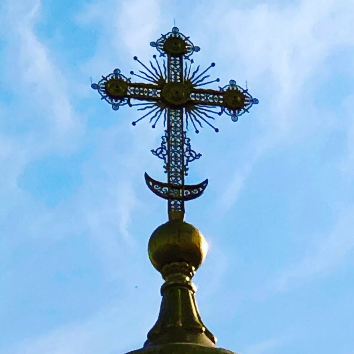 Православный крест фото правильный на церкви Крест на церкви куполе православной церкви (61 фото)