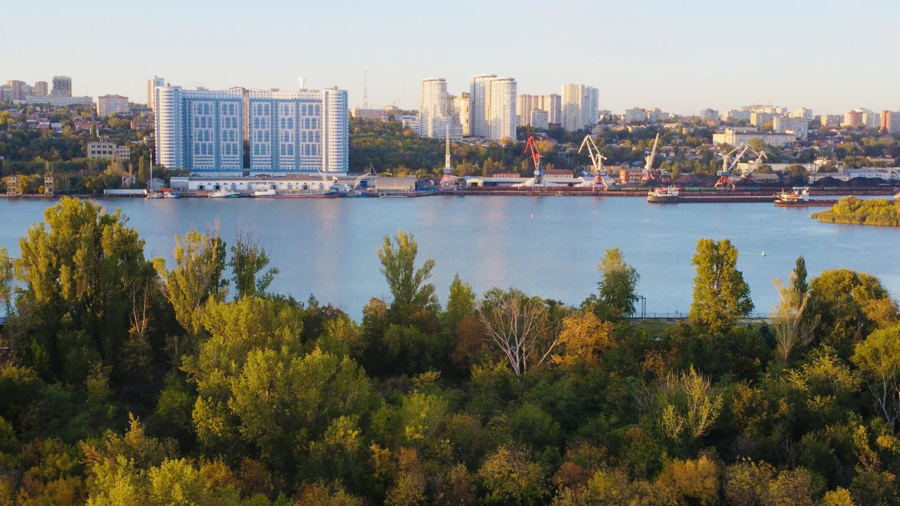 Правый берег дона фото Ростов-на-Дону. Правый и Левый берег Дона