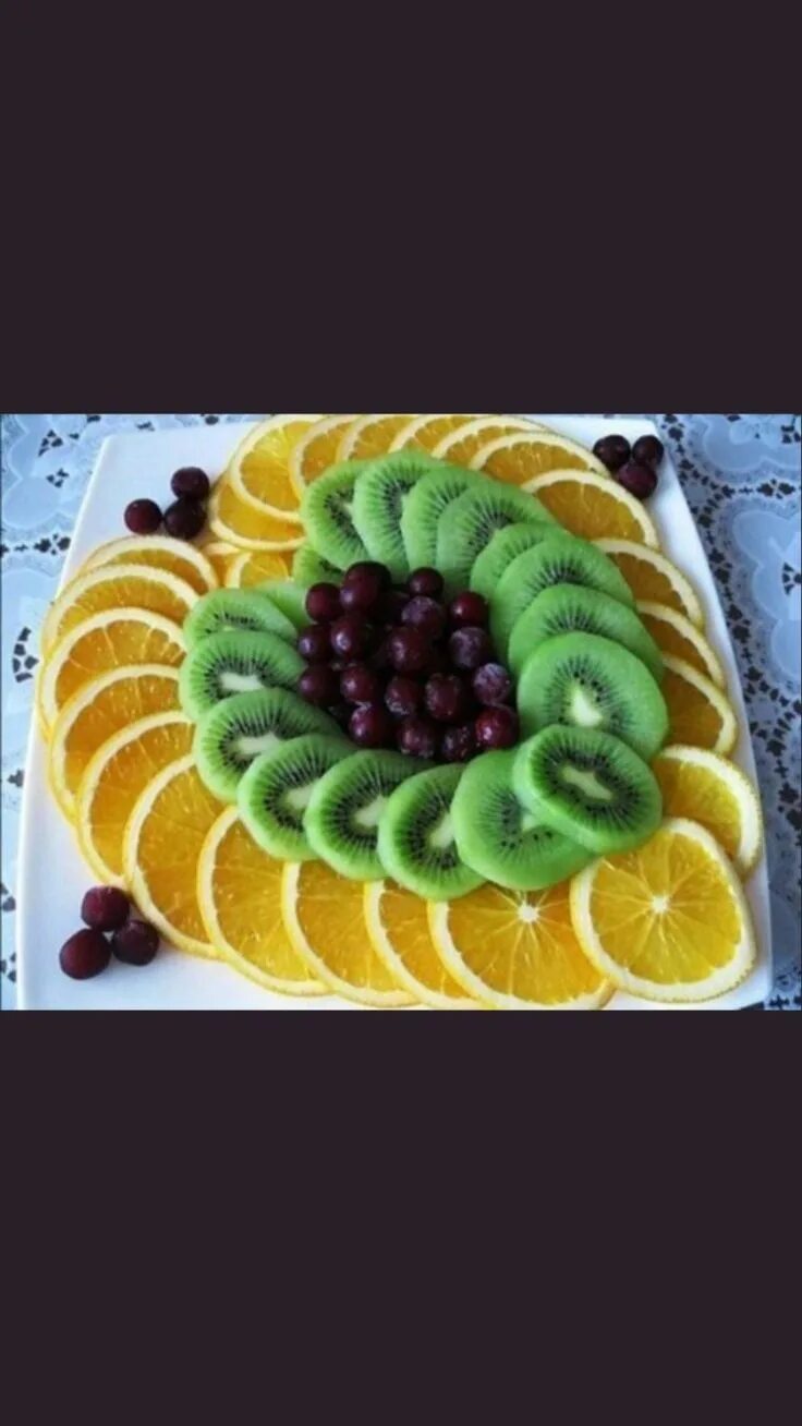 Праздничная нарезка фруктов фото Pin on Food Art