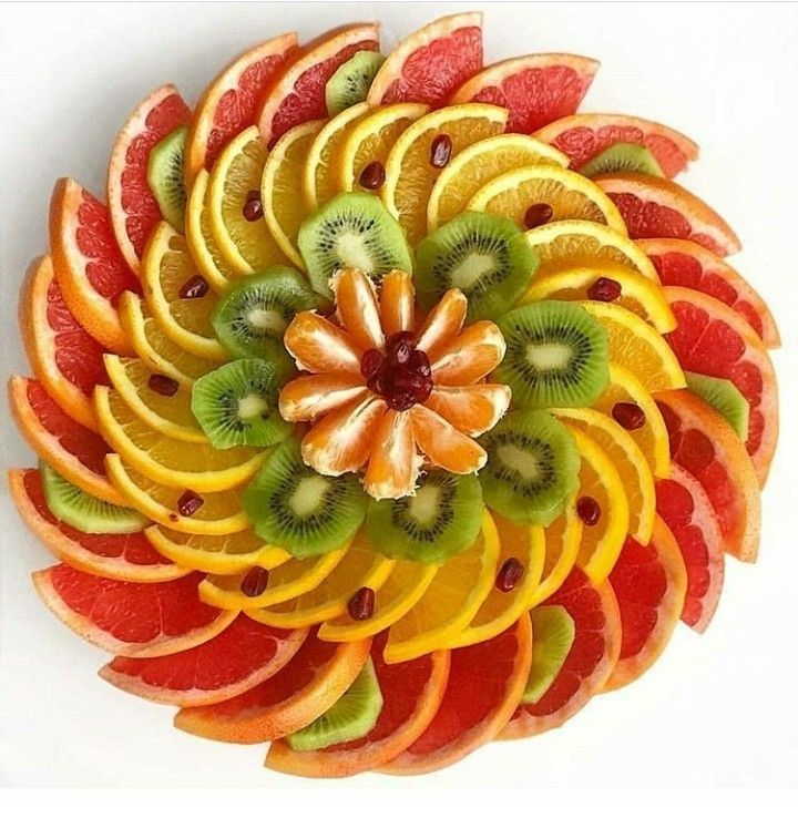 Праздничная нарезка фруктов фото Pin on Food in 2024 Amazing food decoration, Food garnishes, Fruit platter desig