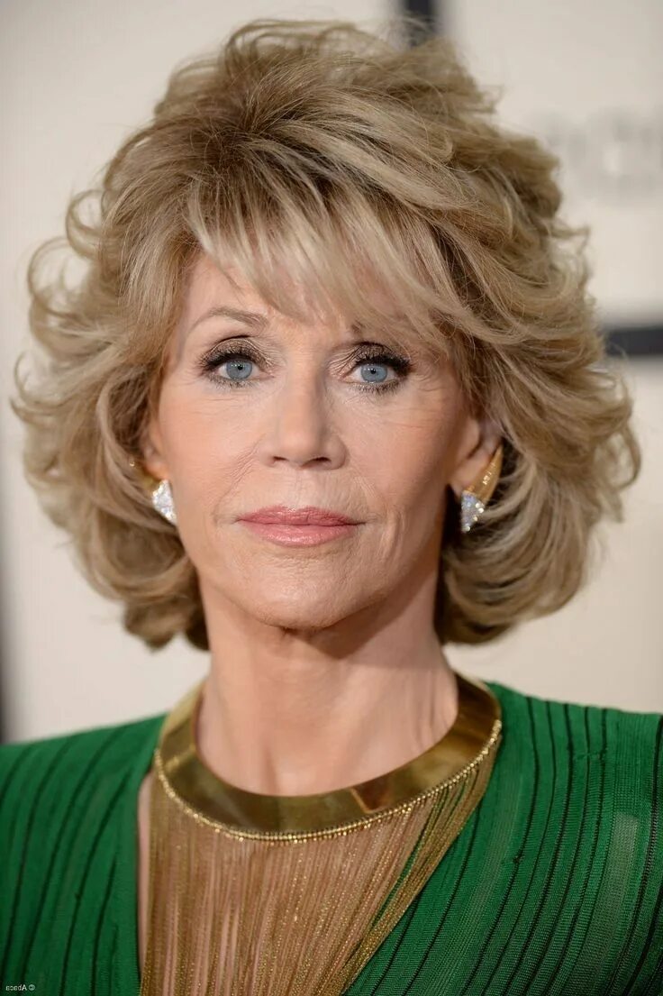 Праздничная прическа для женщины 50 лет Ten Top Risks Of Jane Fonda Hairstyles jane fonda hairstyles * Natural Hairstyle