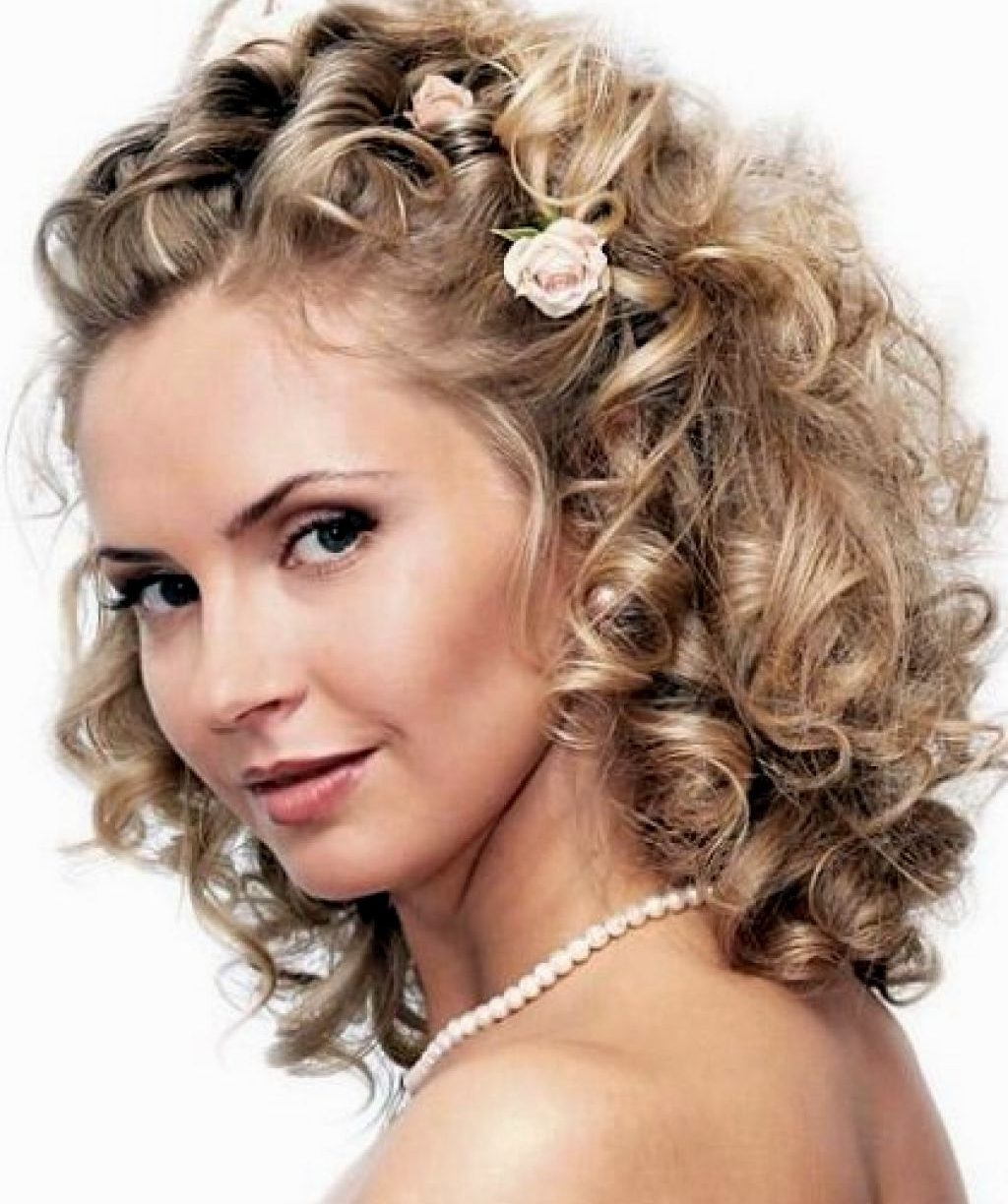 Праздничные укладки волос фото View Photos of Wedding Hairstyles for Medium Length Hair with Fringe (Showing 3 