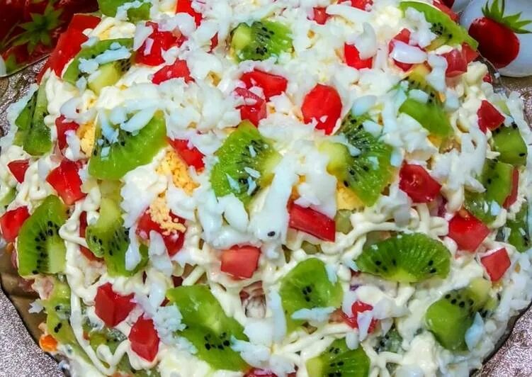 Праздничный салат стол рецепты с фото вкусный Salads for a child’s birthday - delicious and healthy: recipes with photos and v