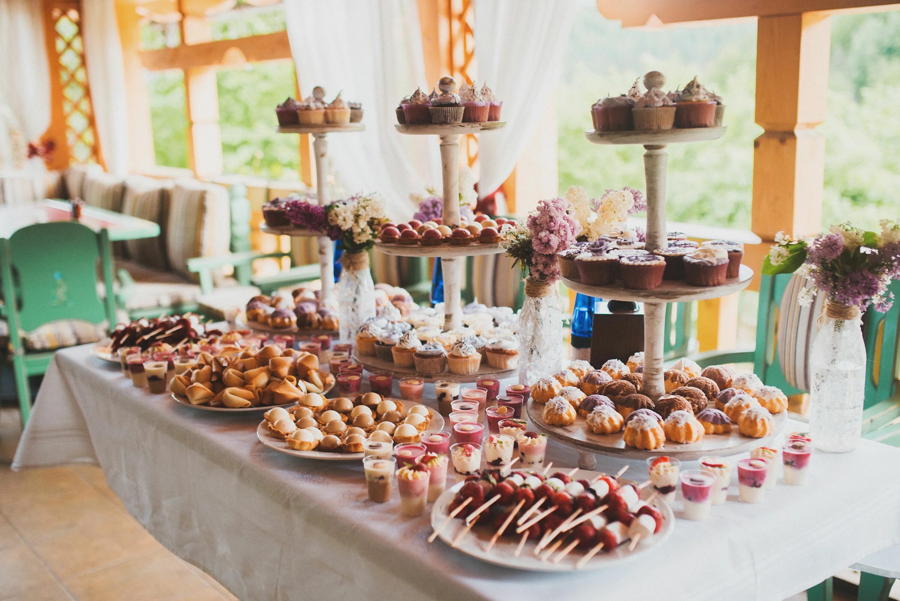 Праздничный сладкий стол фото Wedding Candy bar Солодкий стіл на весілля Кенди-бар на свадьбу Сладкий стол, Ед