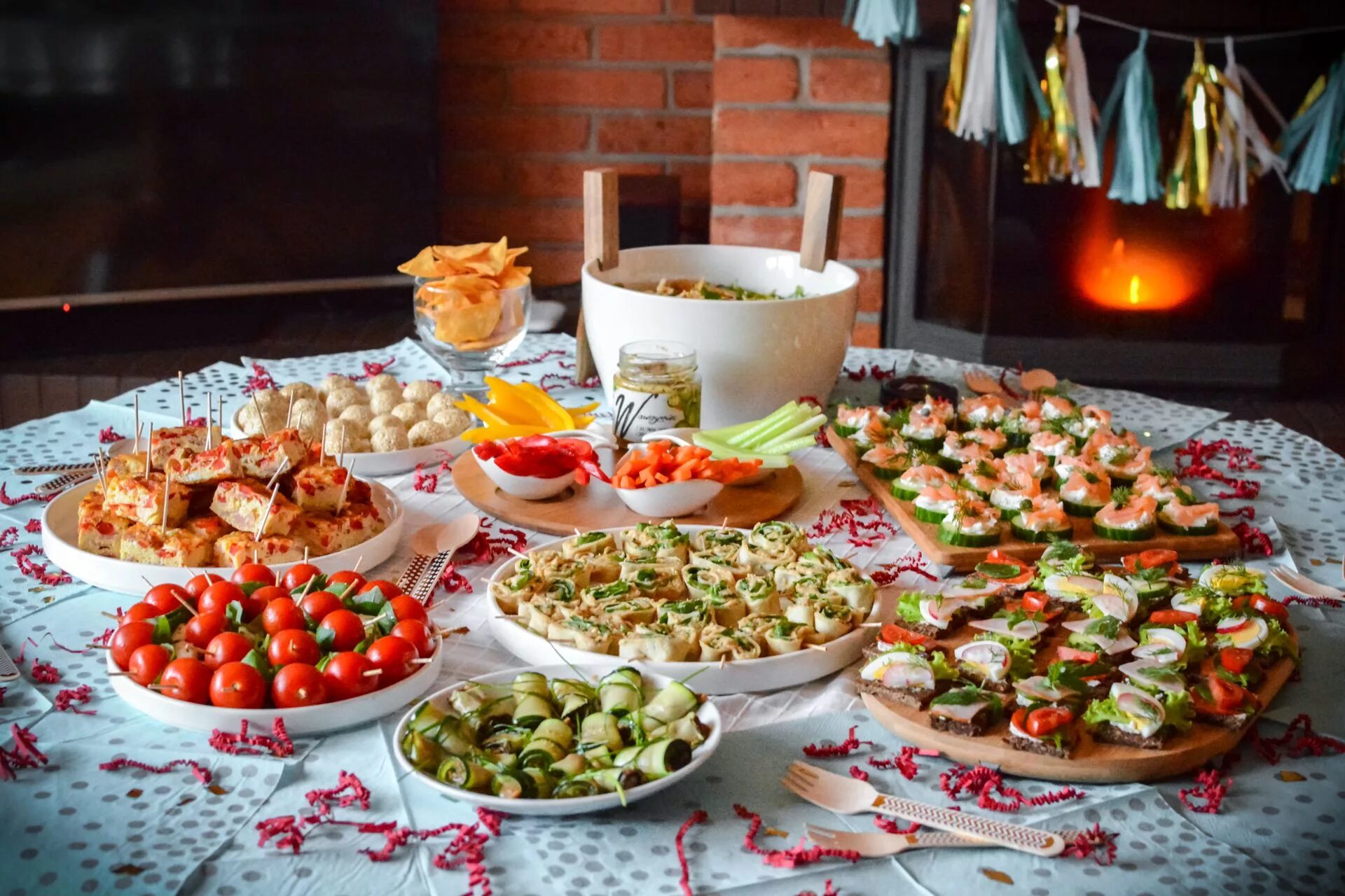 Праздничный стол на скорую фото Proste i zdrowe przystawki na Sylwestra / karnawał - Poezja smaku Ricetta